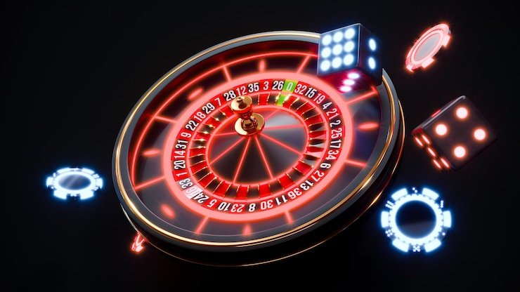 Animasi penggambaran kartu baccarat dengan nilai poin dan hasil pemenang